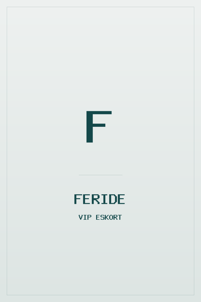 İstanbul Eskort Feride VIP
